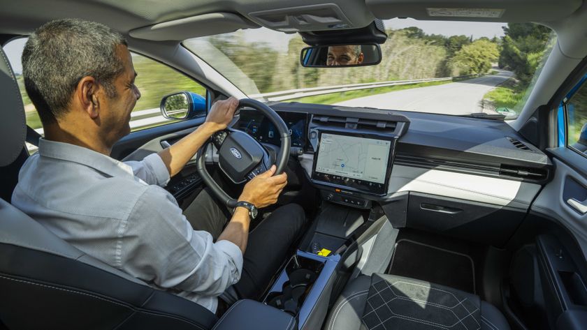 Gareth Herincx driving a Ford Puma Gen-E