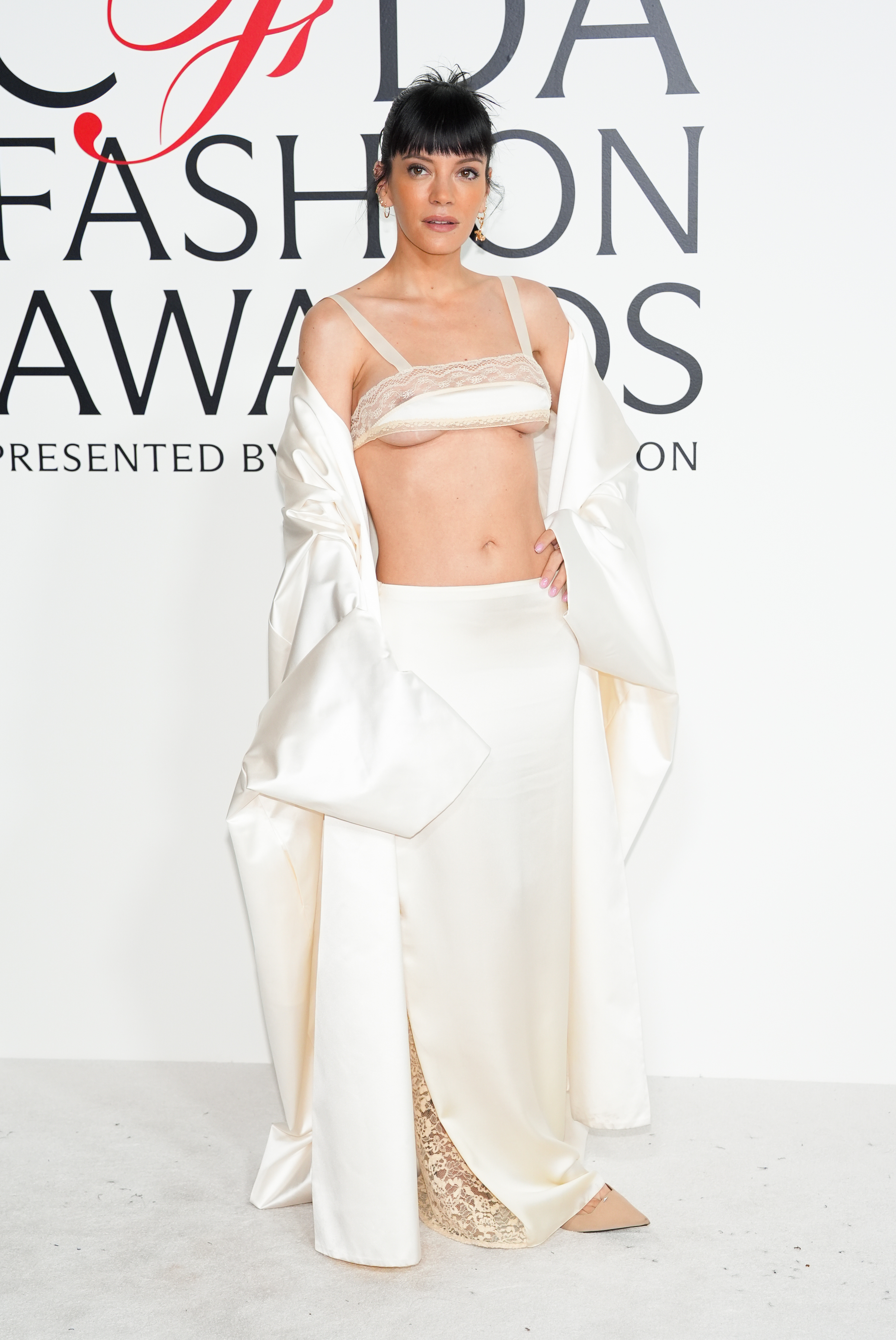 Lily Allen wore her semi-sheer revenge dress to the 2025 CFDA Fashion Awards
