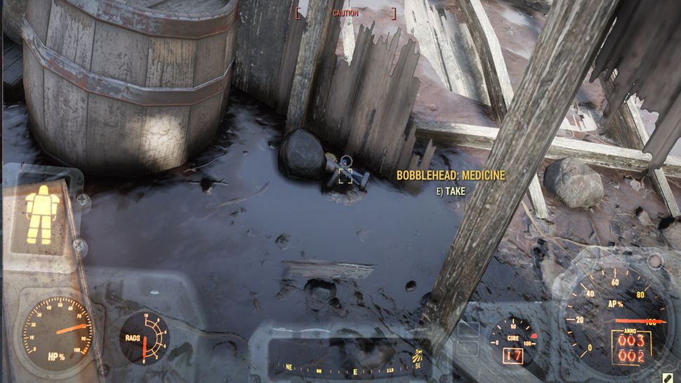 Fallout 76 bobblehead locations Cranberry Bog Fallout 76 bobblehead