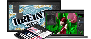 Screenshot of new Affinity V2 creative software apps
