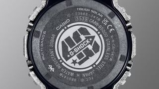 Back case of Casio G-Shock watch