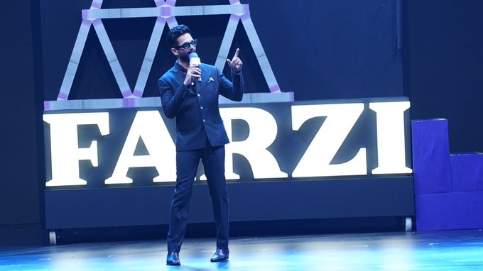 Shahid Kapoor at the Amazon Prime event