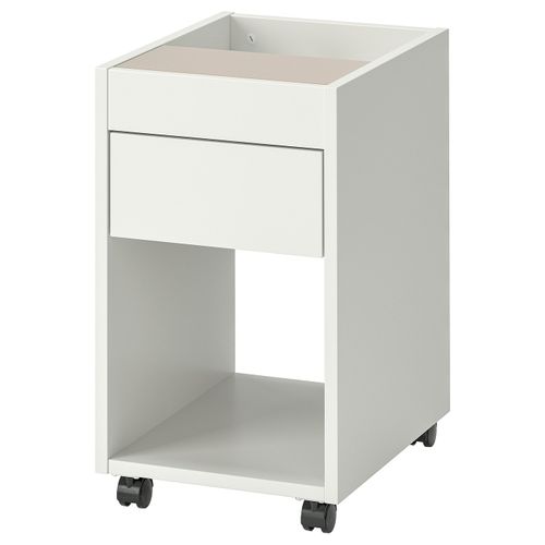 Tonstad Drawer Unit on Casters - Off-White 13 3/4x23 5/8 "