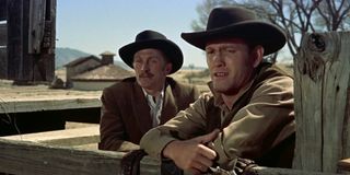 Kirk Douglas and Burt Lancaster in Gunfight at the O.K. Corral