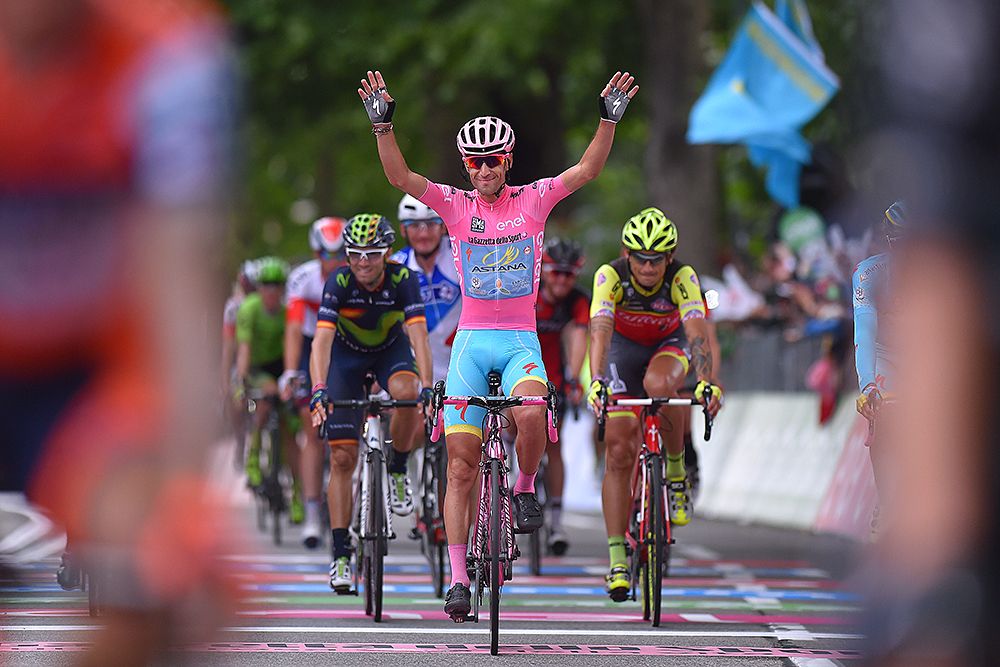 Vincenzo Nibali (Astana) victory at the 2016 Giro d'Italia