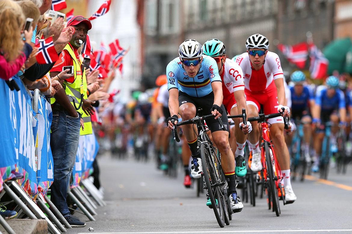 Julien Vermote (Belgium) chasing