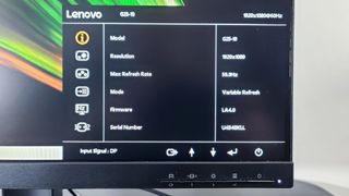 Lenovo G25-10 settings