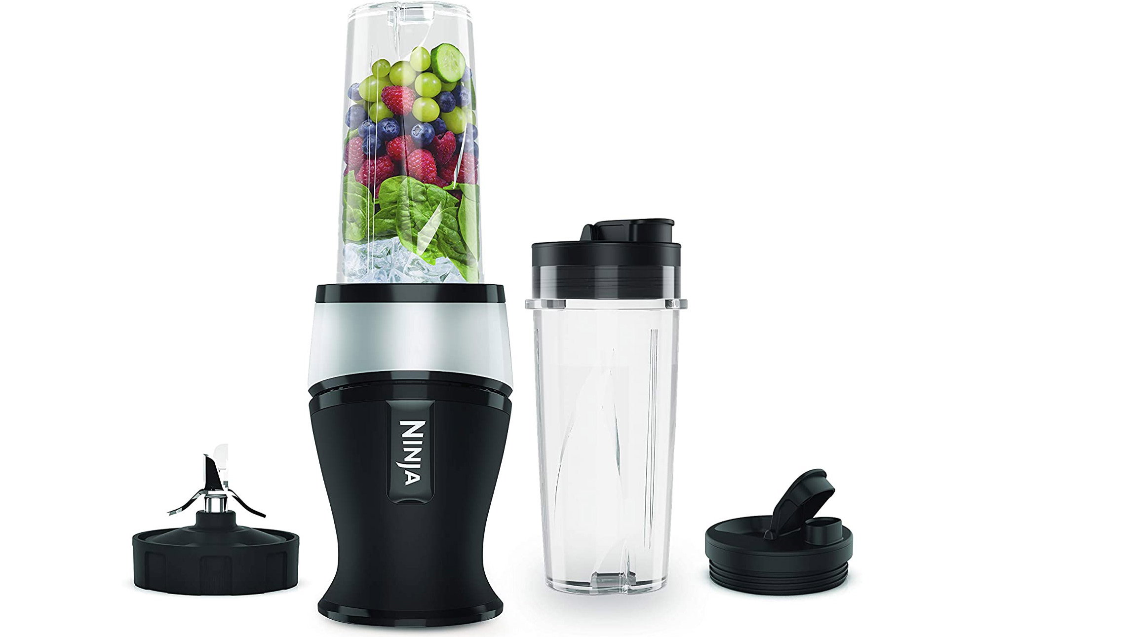 Best blender Ninja Personal Blender and Smoothie Maker QB3001 on a white background