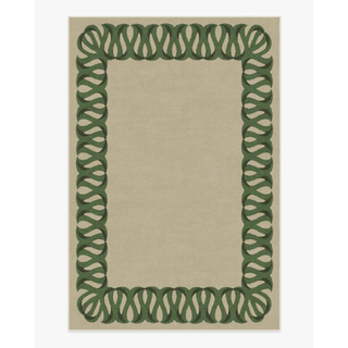 Patterned ruggable area rug