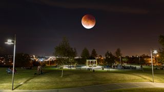 Blood supermoon