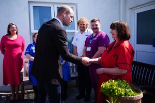 Prince William visits St. Mary's Community Hospital, Isles of Scilly
