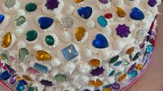 a jewel encrusted cake for kylie jenner's birthday