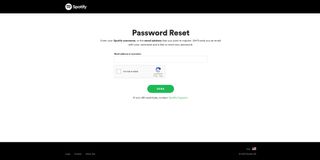 How to reset Spotify password