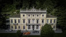 The Concorso d'Eleganza is held at the Villa d'Este on Lake Como