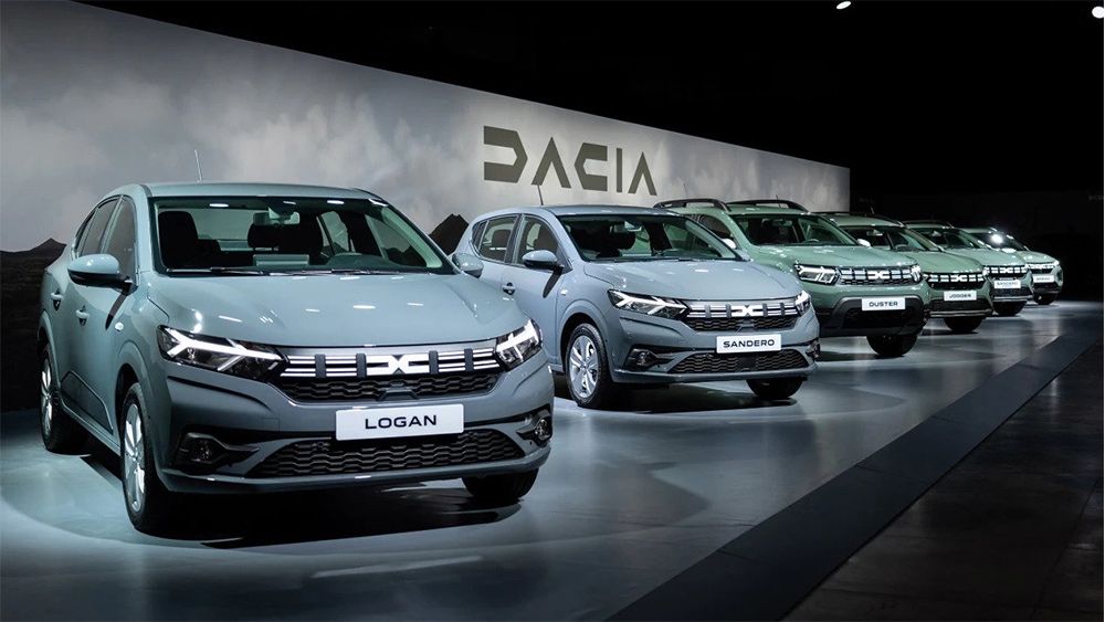 A new Dacia car