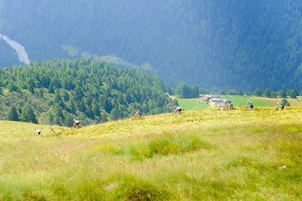 Beautiful countryside in the TransAlp