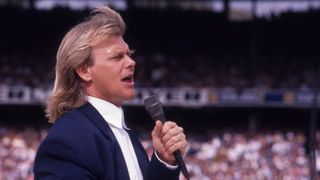 John Peter Farnham AO is a British-born Australian singer pictured at VFL Grand Final January 01, in Melbourne, Australia.(Photo by Impressions / Getty Images)