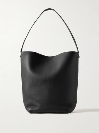 Hook Large Textured-Leather Tote