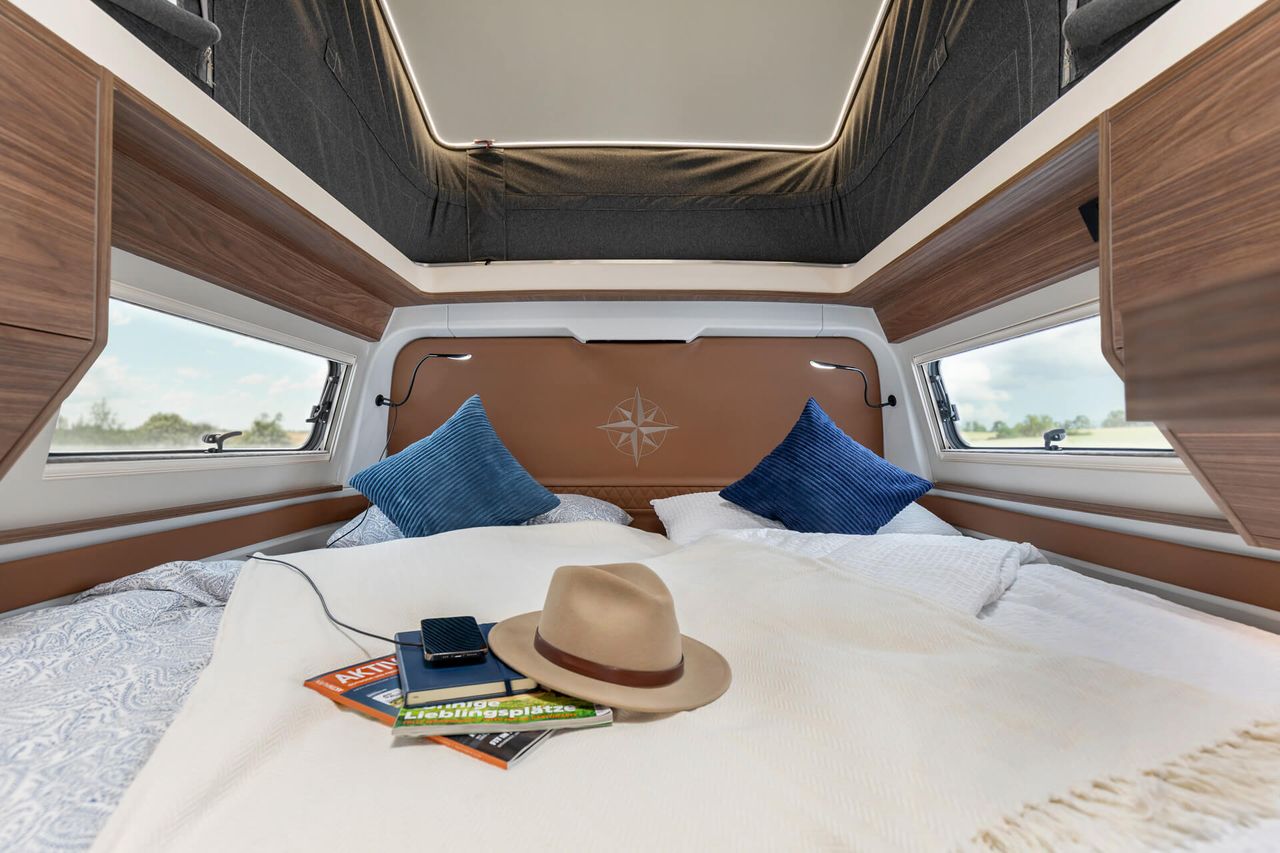 Onboard the Westfalia Columbus Liner camper van