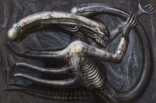 H.R. Giger alien