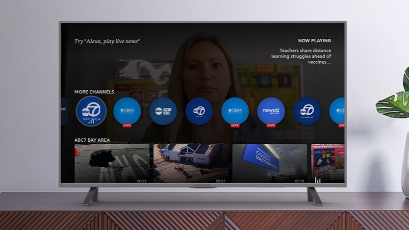 Amazon Fire TV adds big live TV local news app to fight Roku