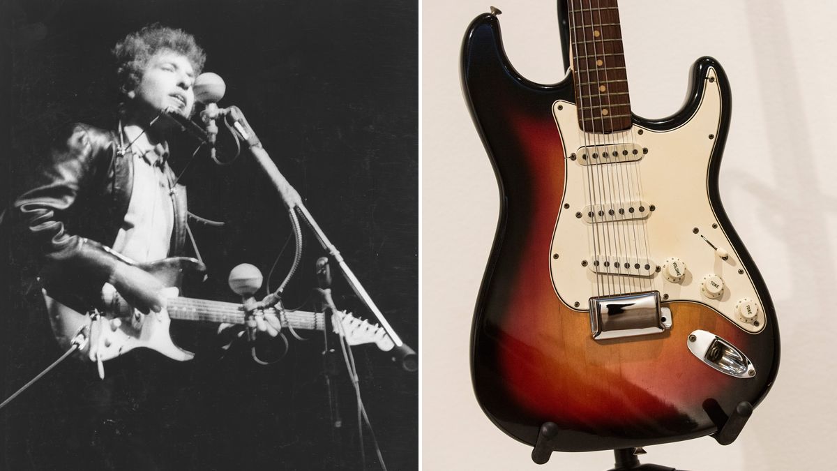 how bob dylan's infamous newport folk festival fender stratocaster ended up  in the back of a woman's attic – and why its discovery was so controversial  | guitar world