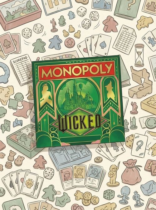 Monopoly Wicked Edition Board Game