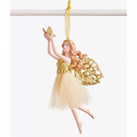 John Lewis Gemstone Forest Butterfly Fairy Tree Decoration - £12Jazz up your Christmas tree with this stunning and sparkly fairy decoration, which Nathan's sister adds to the tree in the advert. Perfect for homes following a gold Christmas colour theme.