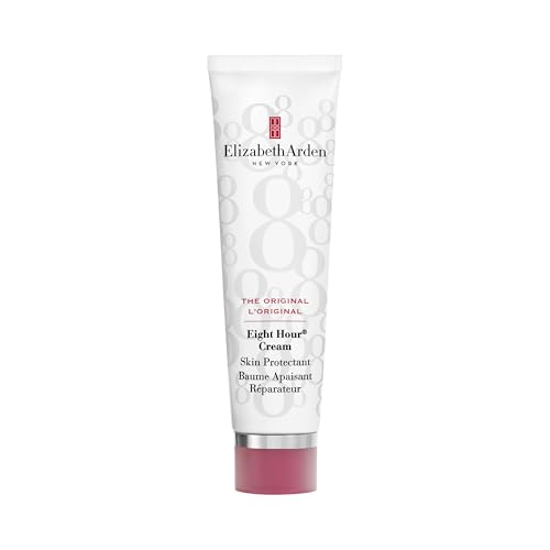 Elizabeth Arden Eight Hour Cream Skin Protectant Original for Face &amp;amp; Body, 50ml, Soothes &amp;amp; Protects Skin, Hydrates &amp;amp; Nourishes Dry, Chapped Skin, Unisex