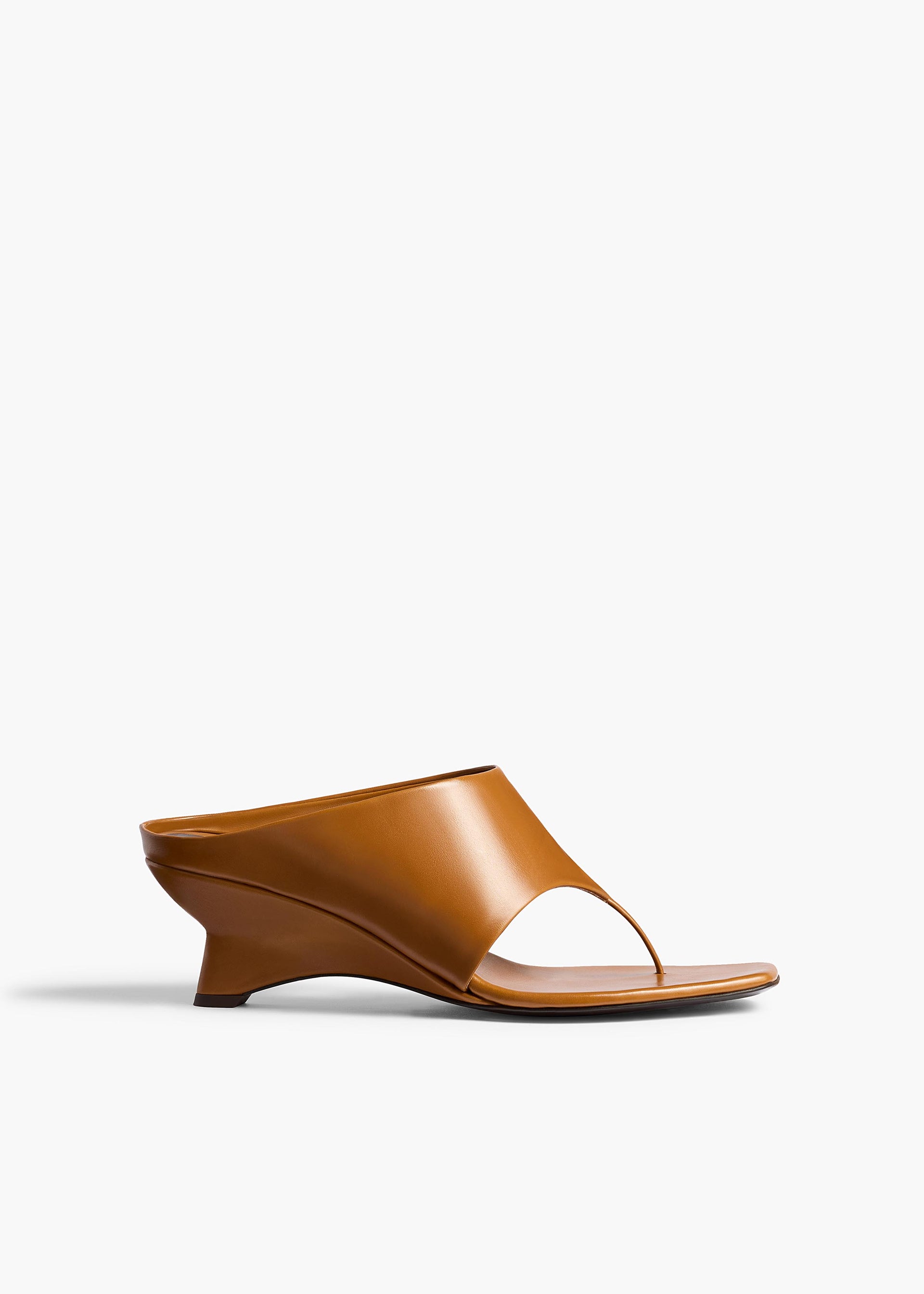 Marlow Mule in Cuoio Glazed Leather - 35 / Cuoio / Upper100%clsole100%cl