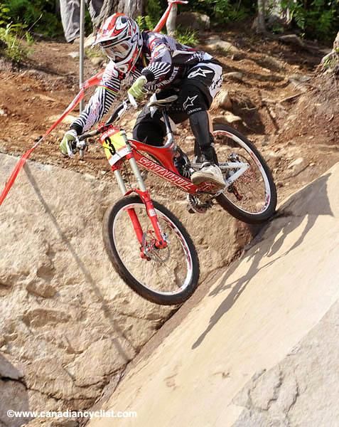 South African Greg Minnaar (Santa Cruz Syndicate) was the quickest over the course.