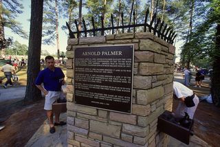 Arnold Palmer's plaque