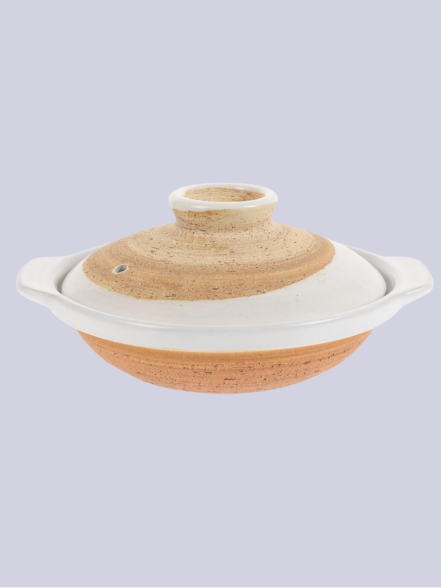 HEMOTON, Hemoton Japanese Donabe Clay Pot 8 Inch Glazed Ceramic