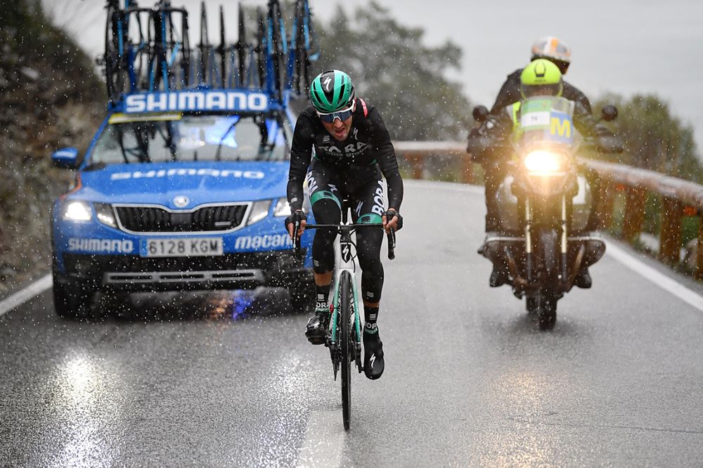 Emanuel Buchmann (Bora-Hansgrohe) finished second at Challenge Mallorca's Trofeo Serra de Tramuntana
