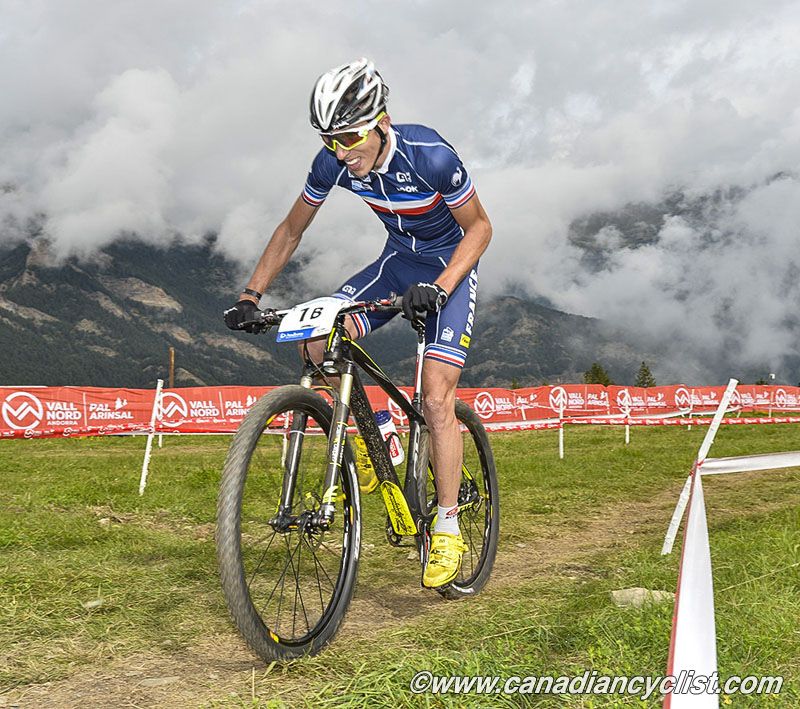 France took the lead with Jordan Sarrou