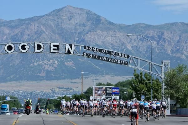 Leaving Ogden for the day.