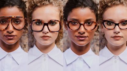 Round tortoiseshell outlet eyeglasses