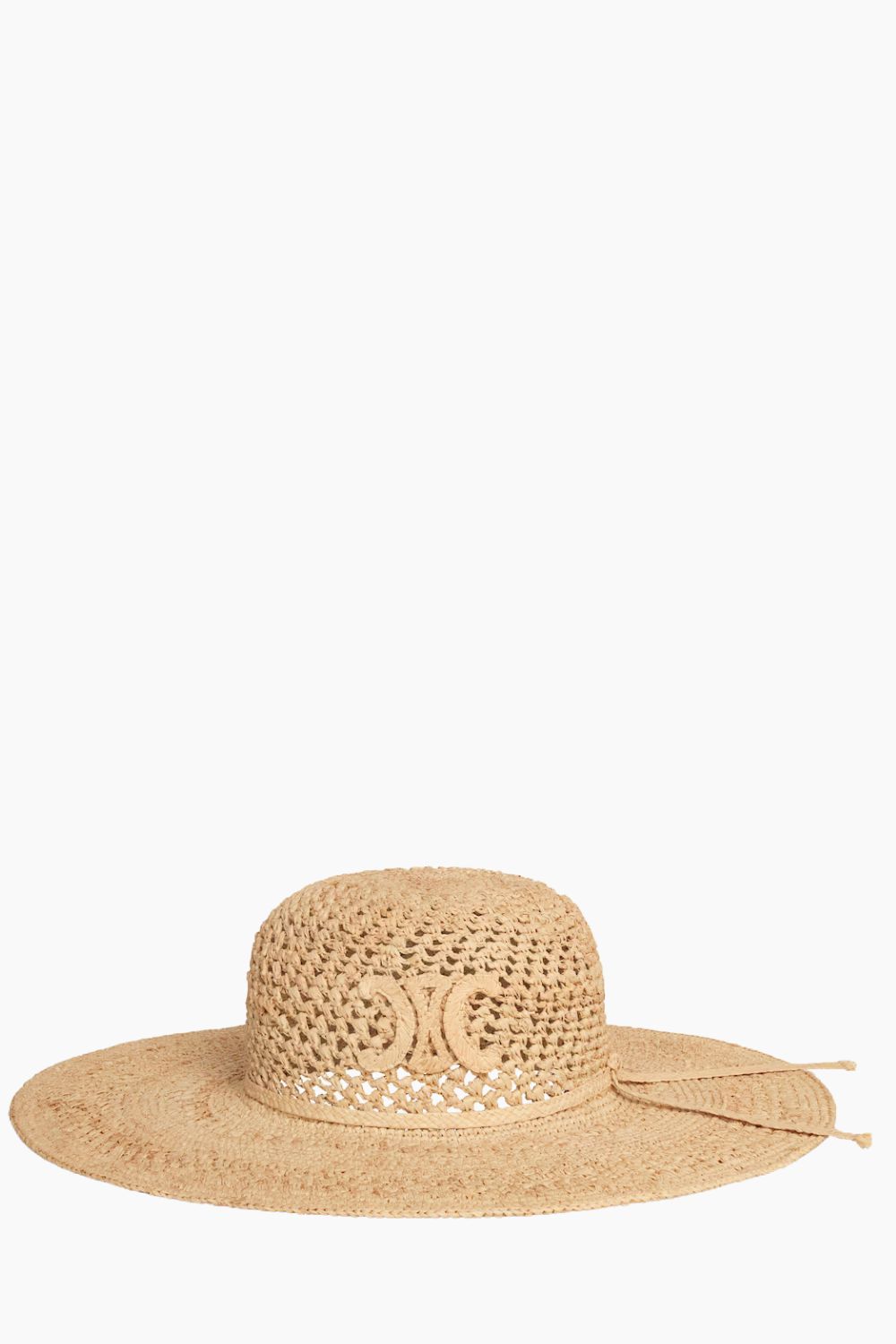 Celine Triomphe Wide-brimmed Hat