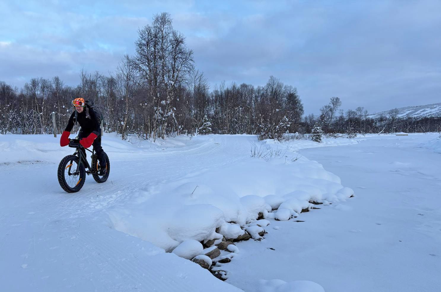 How to ride in minus-22 degrees