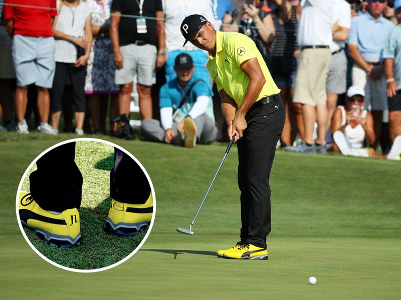 Rickie Fowler Wears Yellow Shoes In Honour Of Jarrod Lyle