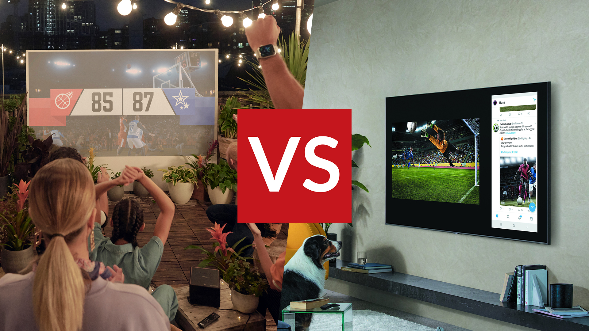 TV vs projector: which delivers the best big-screen experience?