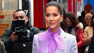 new york, ny february 26 fashion stylist jessica mulroney is seen outside good morning america on february 26, 2020 in new york city photo by raymond hallgc images