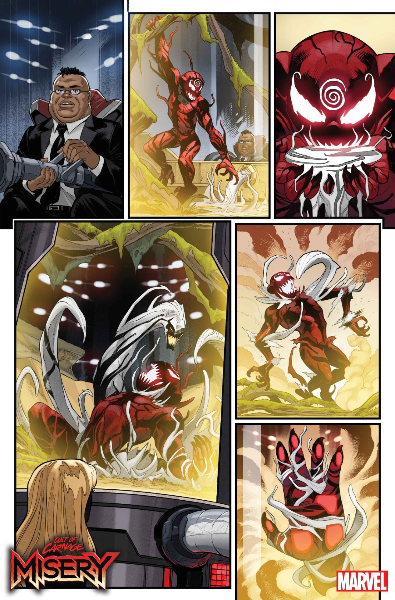 Cult of Carnage: Misery #1 art