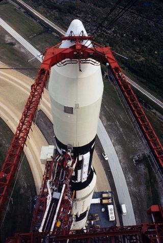 View from the Launch Umbilical Tower