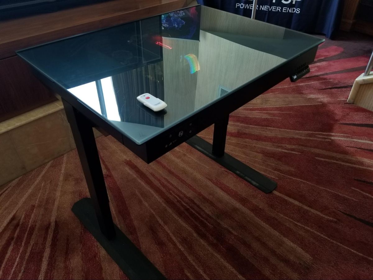 Lian Li’s New Standing Desk PC Case Hides Your RGB Components With a