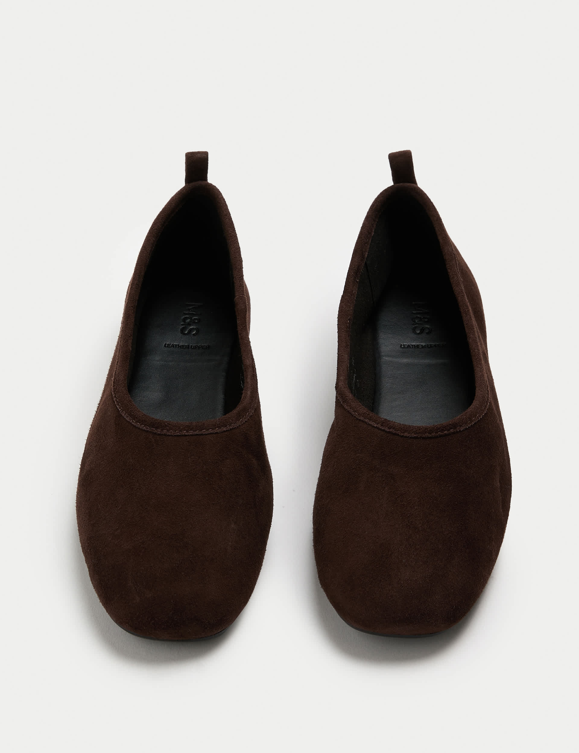 Suede Ballet Pumps