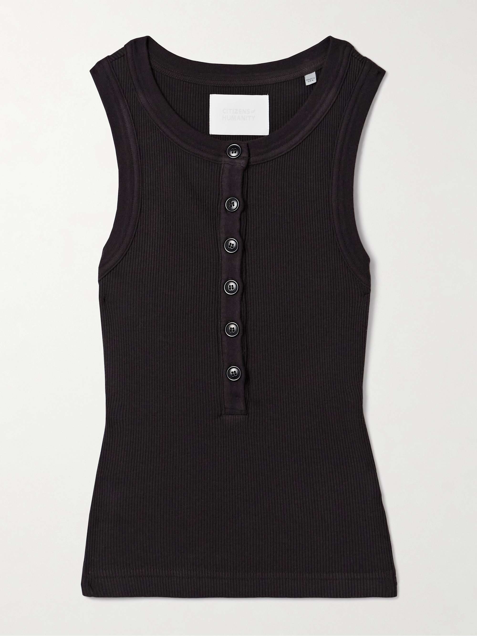Caralyn Ribbed Jersey Tank