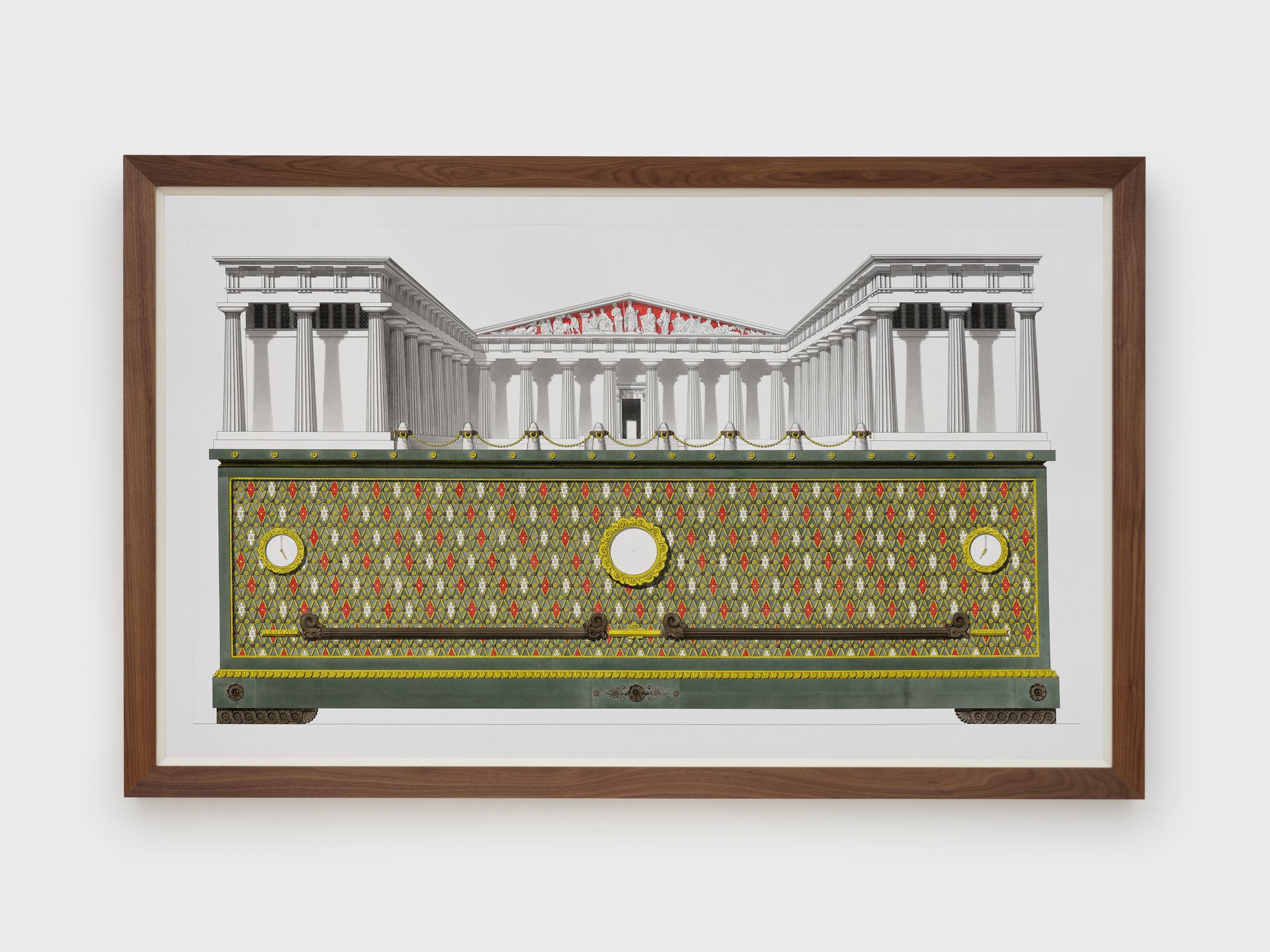 Pablo Bronstein’s new ‘Clocks’ drawings complicate histories of politics and decoration