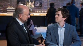 Richard Schiff and Freddie Highmore in The Good Doctor