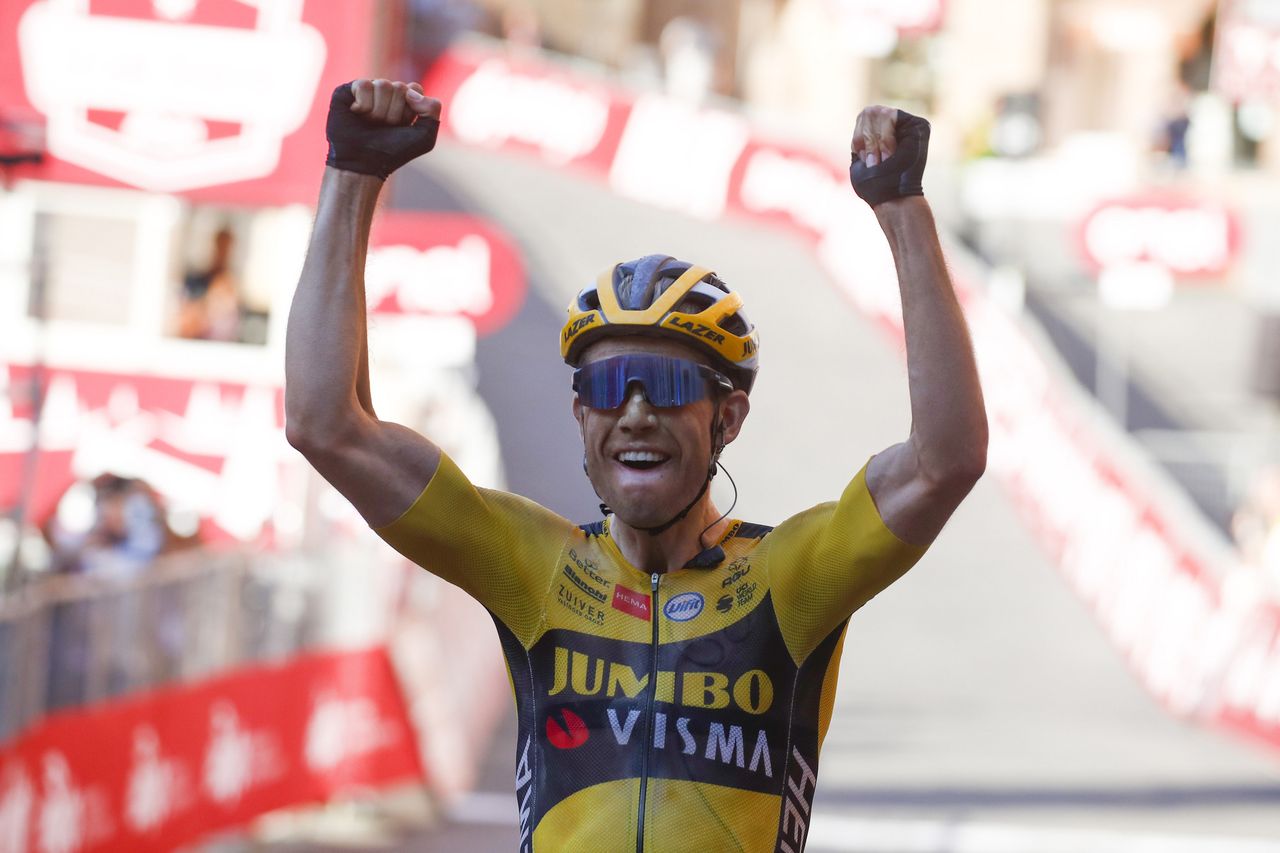 Strade Bianche 2020 - 14th Edition - Siena - Siena 184 km - 01/08/2020 - Wout Van Aert (BEL - Team Jumbo - Visma) - photo Luca Bettini/BettiniPhoto&Acirc;&copy;2020